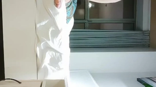 宅男打飞机福利最近勾搭的良家大奶妹男友不在家和我网